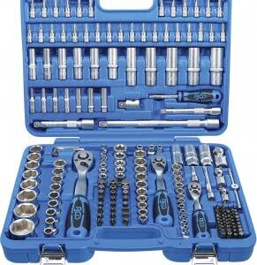 1/4, 3/8, 1/2, 3/4, 1" Kombinuotų galvučių rinkiniai