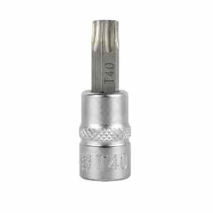 Nozzle pressed into 1/4″ T40 head