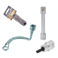 Special heads, keys, nozzles