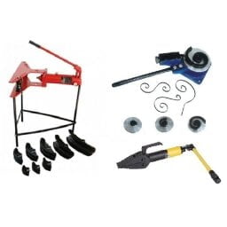 Hidrauliniai vamzdžių lankstytuvai, plėtikai