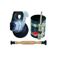 Įrankiai vožtuvams, cilindrams, stūmokliams