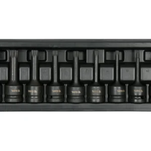 Smūginių antgalių rinkinys, 1/2" Spline M5-M18