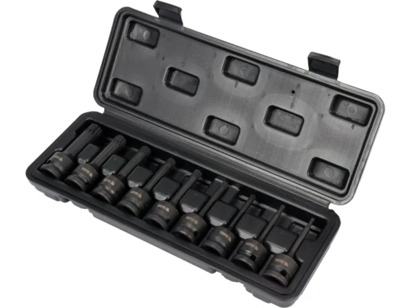 Smūginių antgalių rinkinys, 1/2" Spline M5-M18 – nuotrauka 2