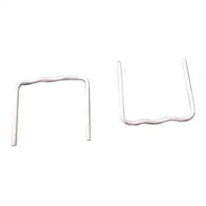 Plastiko suvirinimo kabės lygios 0,8mm (100 vnt.)