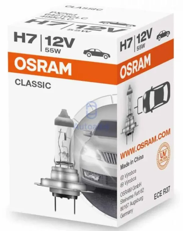 Osram lemputė H7 12V PX26d 55W