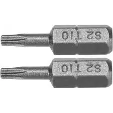 Antgalis atsuktuvui ¼ T10x25mm 2vnt. TORX
