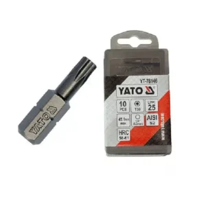 Antgalis atsuktuvui ¼ T30x25mm 10vnt. TORX