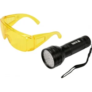 UV žibintuvėlis ir akiniai kondicionavimo sistemos nuotėkio aptikimui, UV 21 LED