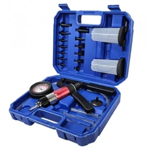 Vakuumo/slėgio matuoklis stabdžių skysčių nuorinimui, dvigubo veikimo