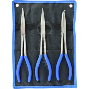 Prailgintų replių komplektas su dėklu 3vnt.