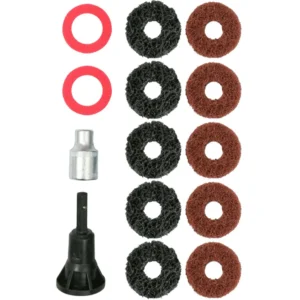 Ratų stebulės šlifavimo rinkinys, varžtams ir veržlėms, 14 vnt.