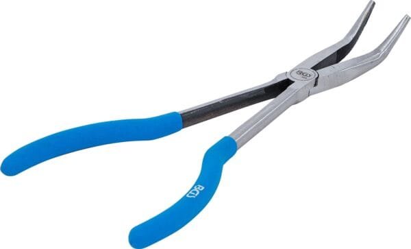 Replės ilgos lenktos 45° 280mm – nuotrauka 2