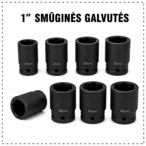 1" Impact heads
