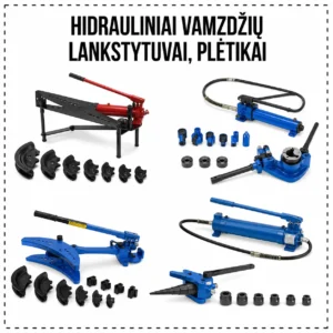 Hydraulic pipe benders, expanders