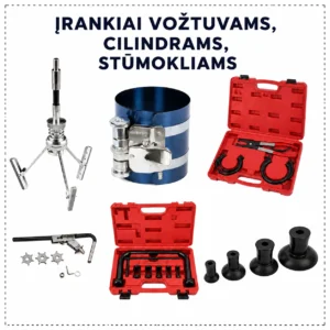 Tools for valves, cylinders, pistons