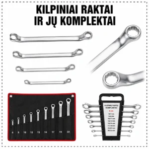 Ring wrenches and sets
