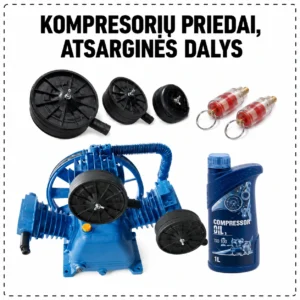 Compressor accessories, spare parts