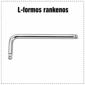 L-shaped handles