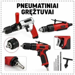 Pneumatic drills