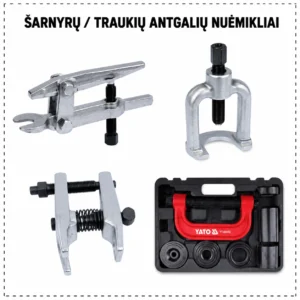 Hinged/rod end pullers