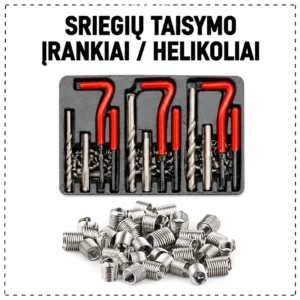 Thread repair tools / helicoles
