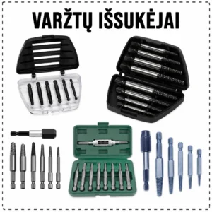 Broken screws removers